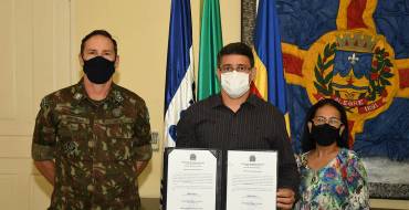 Termo de Posse de Presidente da Junta de Serviço Militar de Alegre