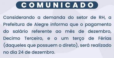 Comunicado RH