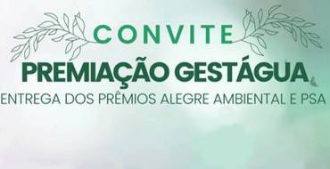 Convite Premiação Gestágua