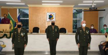 Solenidade de passagem de chefia do Tiro de Guerra