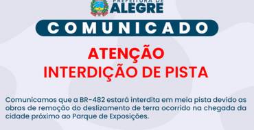 Interdição de Pista