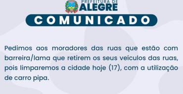 Limpeza das Ruas