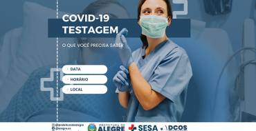 Orientações para Testagem no Município de Alegre