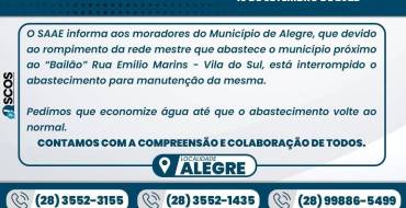 Interrupção do Abastecimento