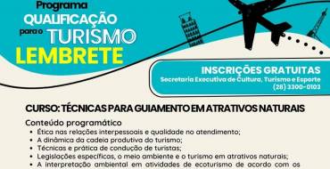 Programa Qualificação para o Turismo
