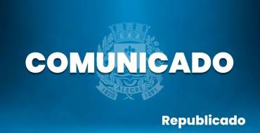 Comunicado – Republicado