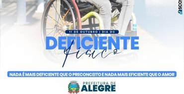 Dia do Deficiente Fisíco