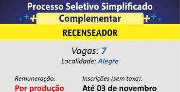 Processo Seletivo – Recenseador