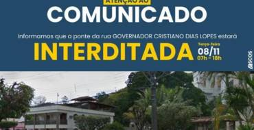Interdição de Via