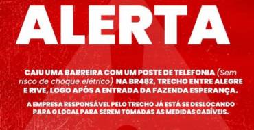 Alerta – Queda de Barreira
