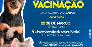 Campanha de Vacinação – 28 de Março