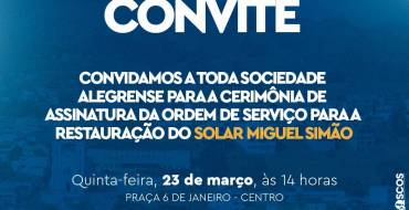 Convite – Inauguração