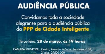 Audiência Pública – PPP de Cidade Inteligente