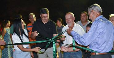 Inauguração da Ponte do Córrego São Silvano