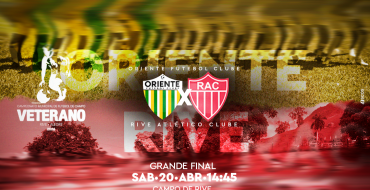 Rive e Oriente disputam a final do Campeonato de Veteranos