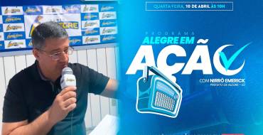 “Alegre em Ação”: Retomada do desenvolvimento