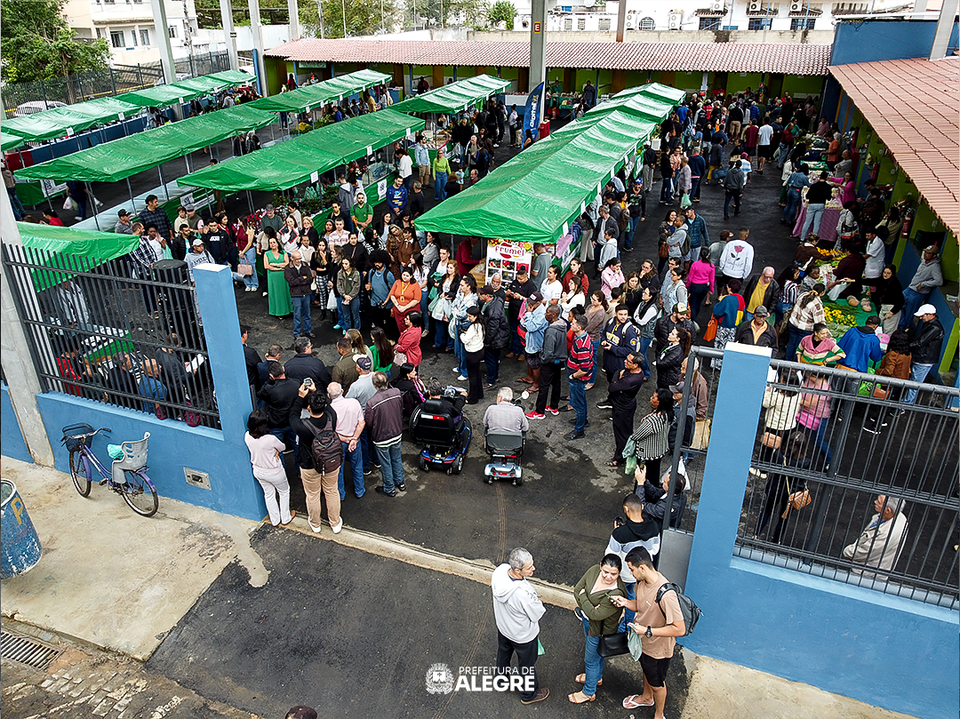 Obra de cobertura e modernização da Feira do Produtor Rural
