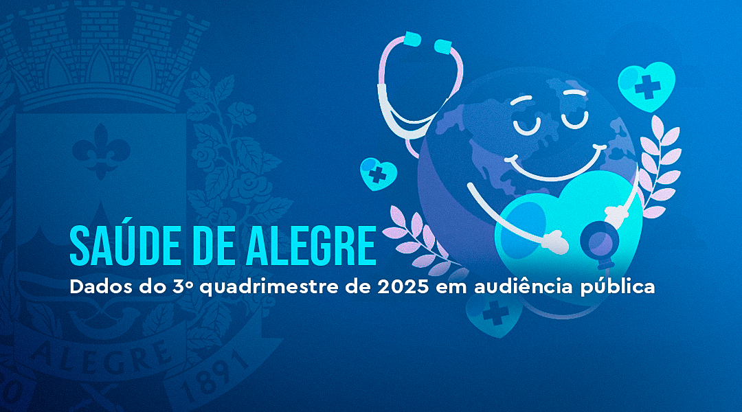 Saúde de Alegre apresenta dados do 3º quadrimestre de 2025 em audiência pública