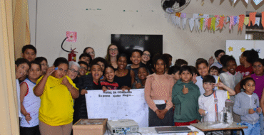 Programa Pequenos Cidadãos, Grandes Ideias realiza ação educativa com estudantes da EMEF “Professor Lellis”