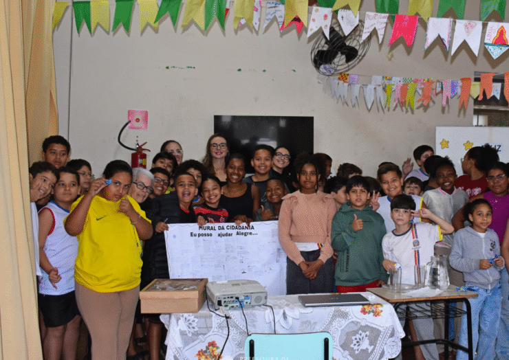 Programa Pequenos Cidadãos, Grandes Ideias realiza ação educativa com estudantes da EMEF “Professor Lellis”